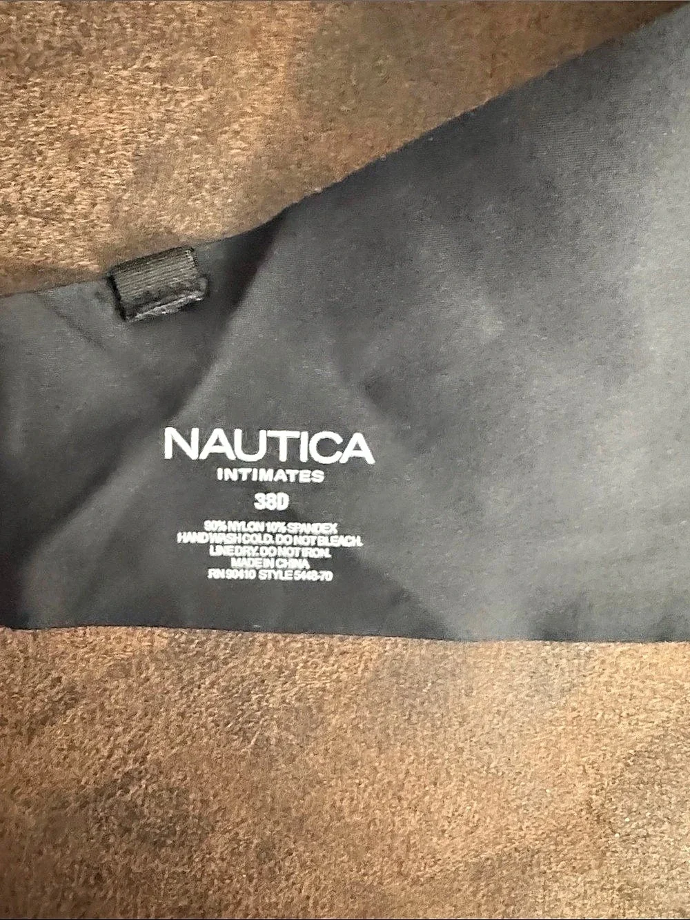 Nautica Black Bra 38D